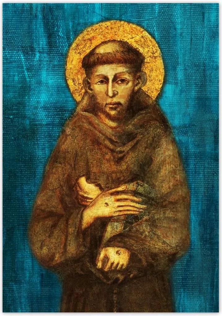 Poszterek 70x100 Assisi Szent Ferenc