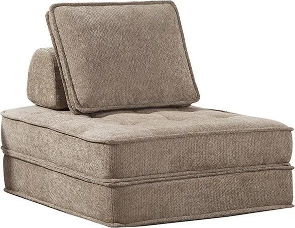 CALMERO kinyitható, multifunkciós kanapé – világosbarna