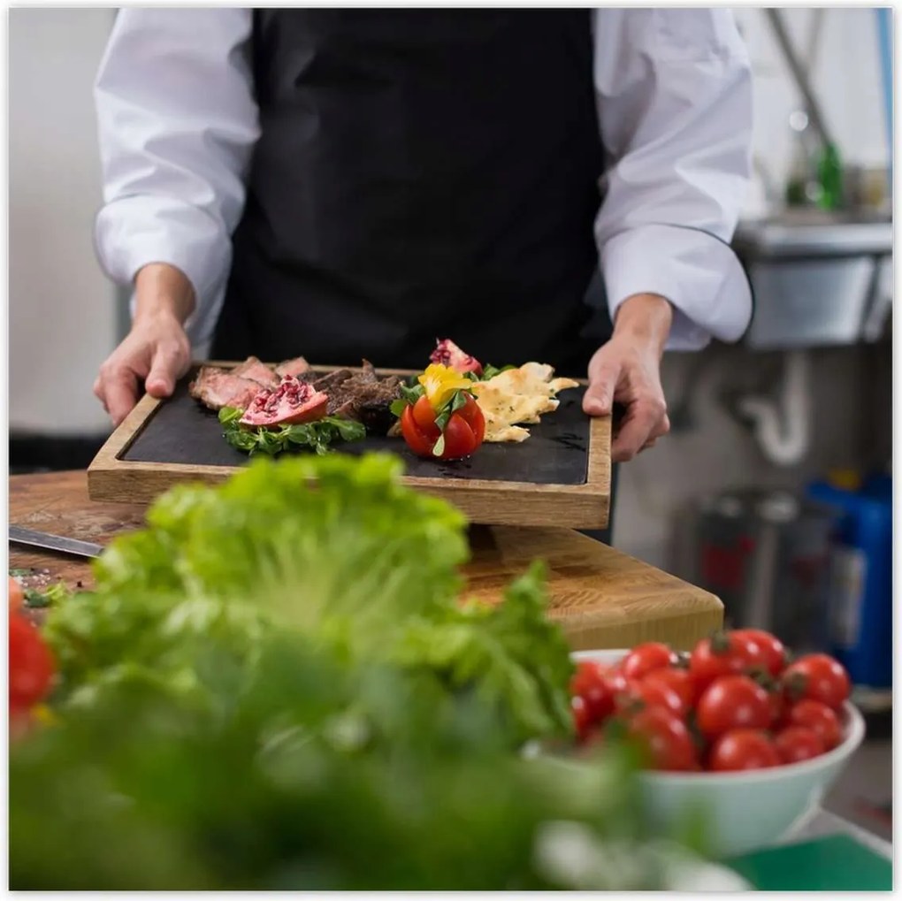 Poszterek 30x30 Tányér beefsteak