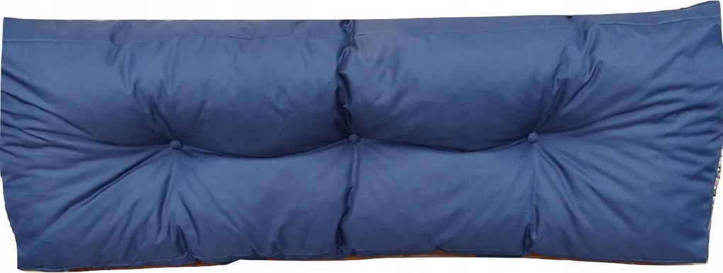 Raklapos párna 120 x 40 x 20/10 Sötétkék