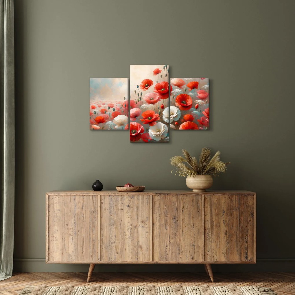 Kép - Pipacsok festménye (90x60 cm)