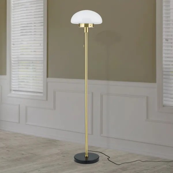 Orion Stl 12-1191/1 - Állólámpa SPARTA 1xE27/40W/230V arany/fekete