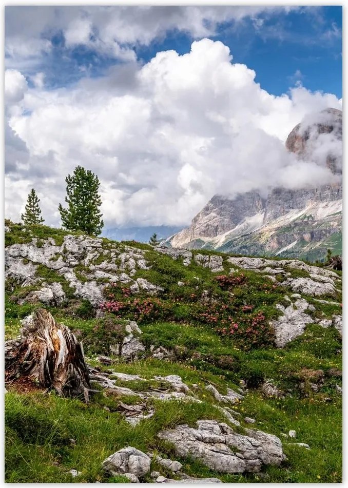 Poszterek A4 Pion Hegyi kilátás Tájkép