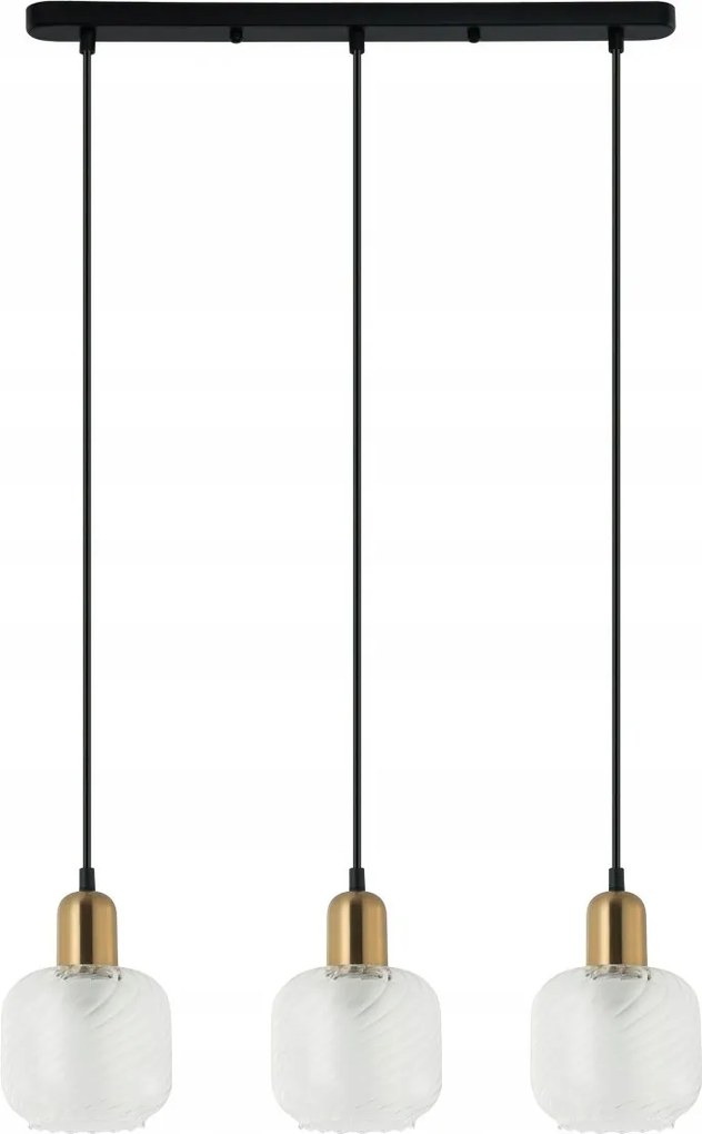Lamezia függőlámpa PND-67594-3-BRO+CL Italux