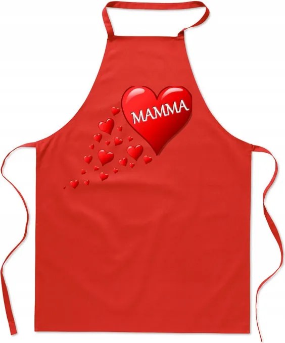 Konyhai kötény Mamma Anya Ajándék Anyák napja Divatos Nyomtatás