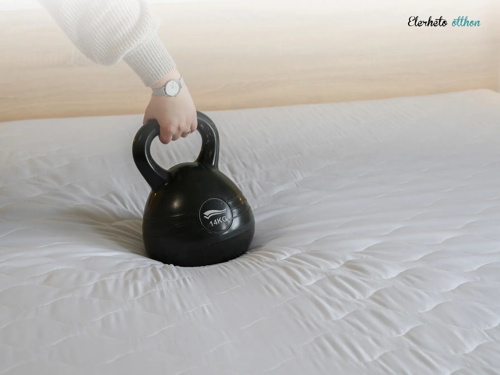 Táskarugós matrac 160 x 200 cm SOMMERA 18 cm Matracvédő: Matracvédővel