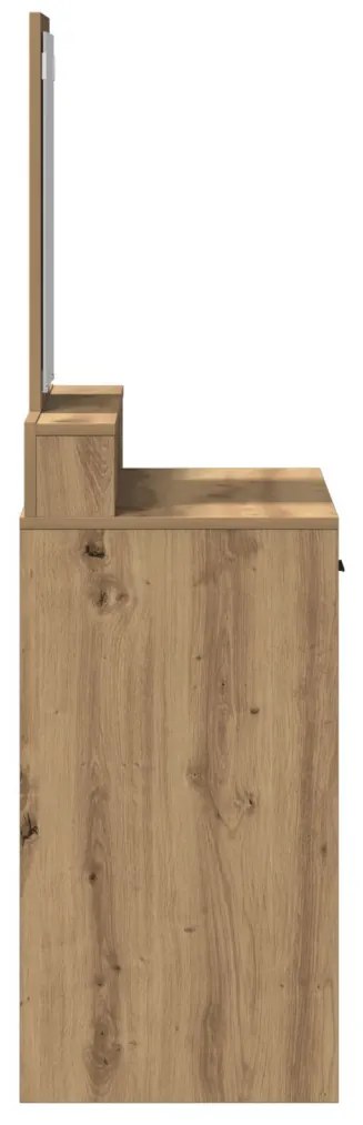 Fésülködőasztal fiókkal Artisan tölgy 79 x 41 x 140 cm Faanyag