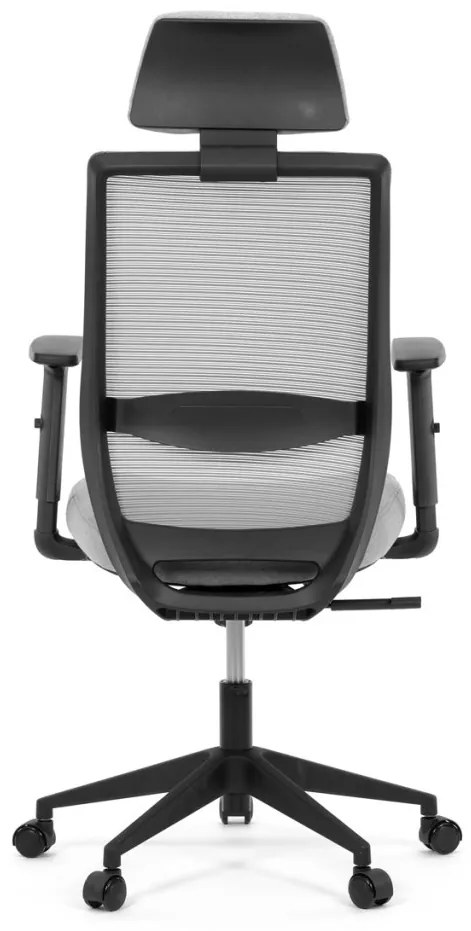 Scaun pivotant de culoare gri cu mecanism sincron. KA-V3329