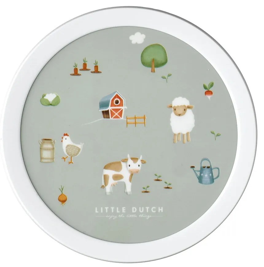 Gyerek uzsonnás doboz villával Little farm – Mepal
