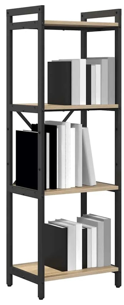 Könyvszekrény sonoma tölgy 40 x 30 x 118 cm Faanyag