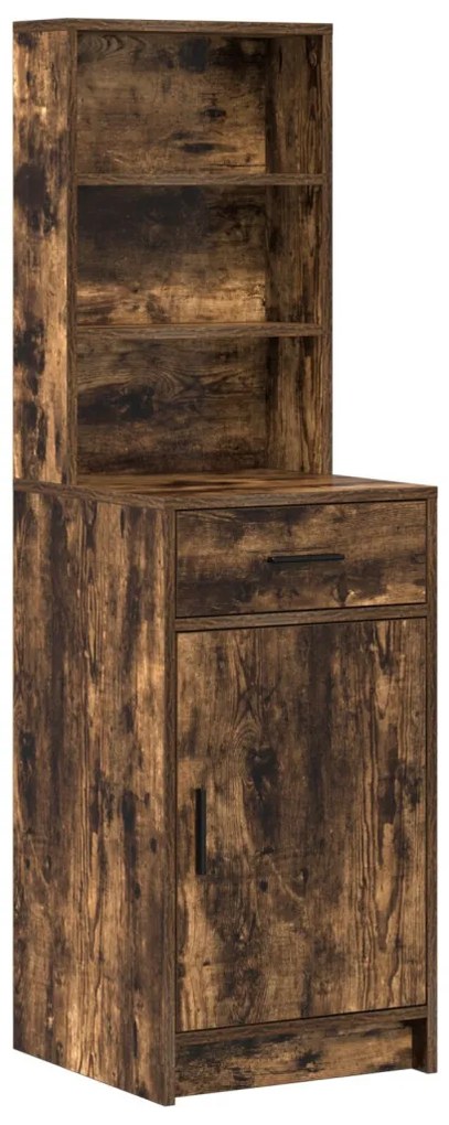 Sminkasztal Készlet 3 pcs Füstölt tölgy 50 x 41 x 135 cm