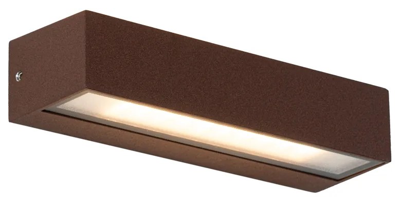 Ipari fali lámpa rozsdabarna LED-del IP65 - Steph