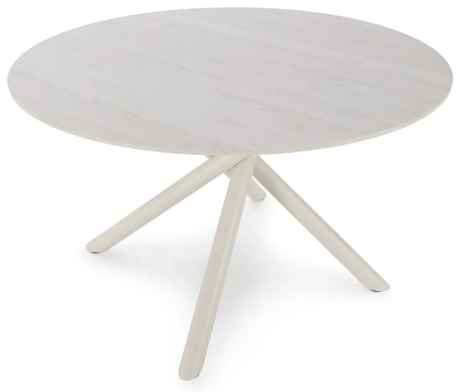 Kerek étkezőasztal kerámia asztallappal ø 119,5 cm Talia – Marckeric
