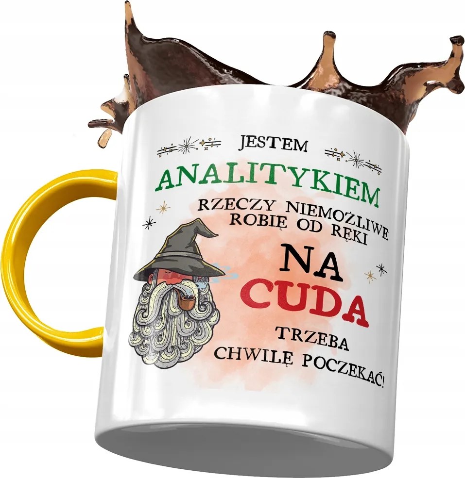 Sárga bögre Az elemzőnek várnia kell egy kicsit a fényképes nyomtatással