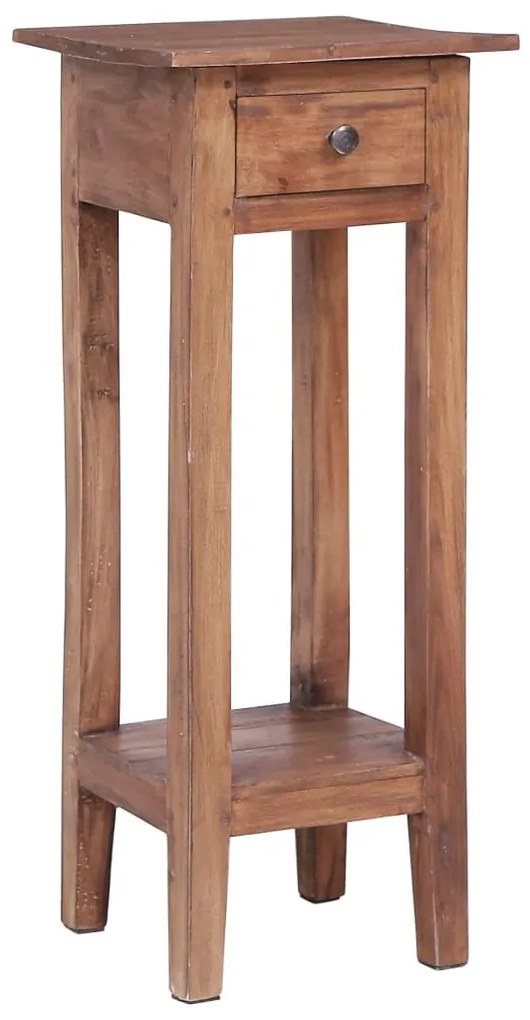 Tömör mahagóni fa virágtartó állvány 30 x 30 x 75 cm