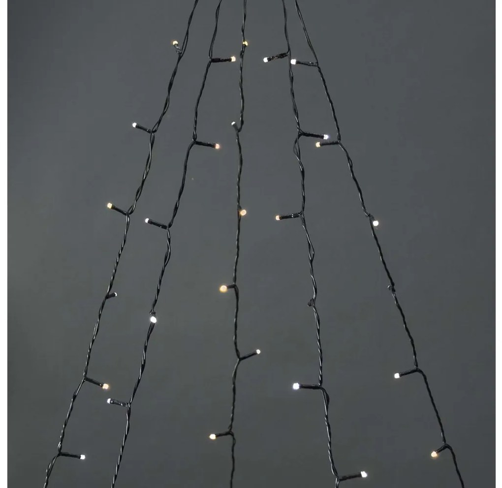 Nedis WIFILXT12W200 - LED Karácsonyi függöny 200xLED/8 funkció 5x7m IP65 Wi-Fi Tuya