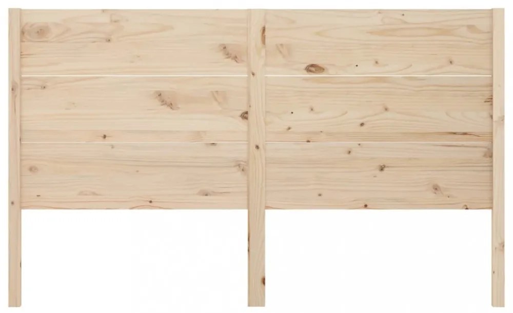 tömör fenyőfa fejtámla 206 x 4 x 100 cm