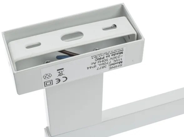 LED fürdőszobai fali lámpatest SHINE LED/11W/230V 45 cm IP44 fehér