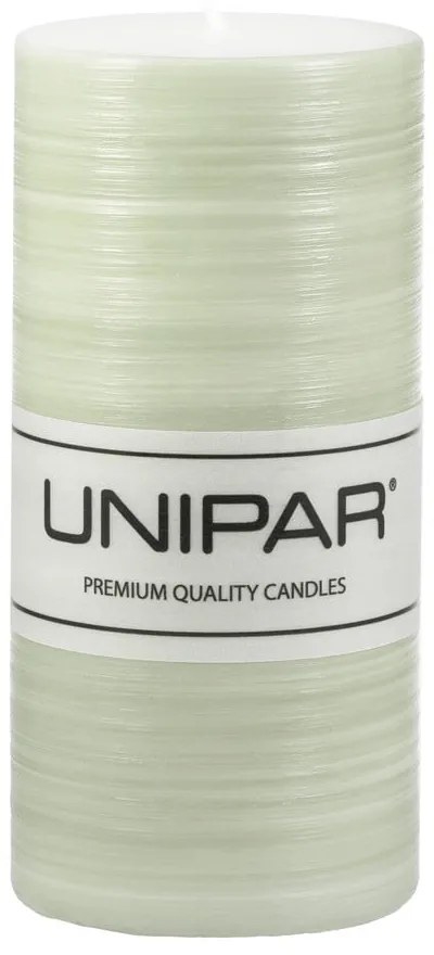 Finelines világoszöld gyertya, égési idő 73 óra - Unipar