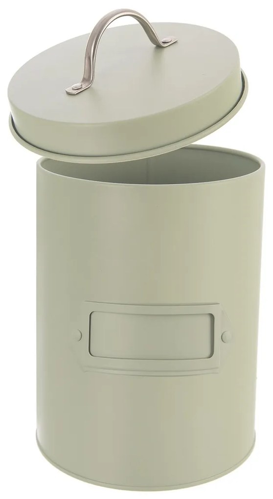 Orion Greenish fémdoboz, átmérő 11 cm, 11 cm átmérőjű