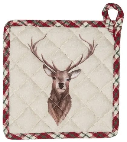 Edényalátét 20x20cm, pamut, Cosy Lodge