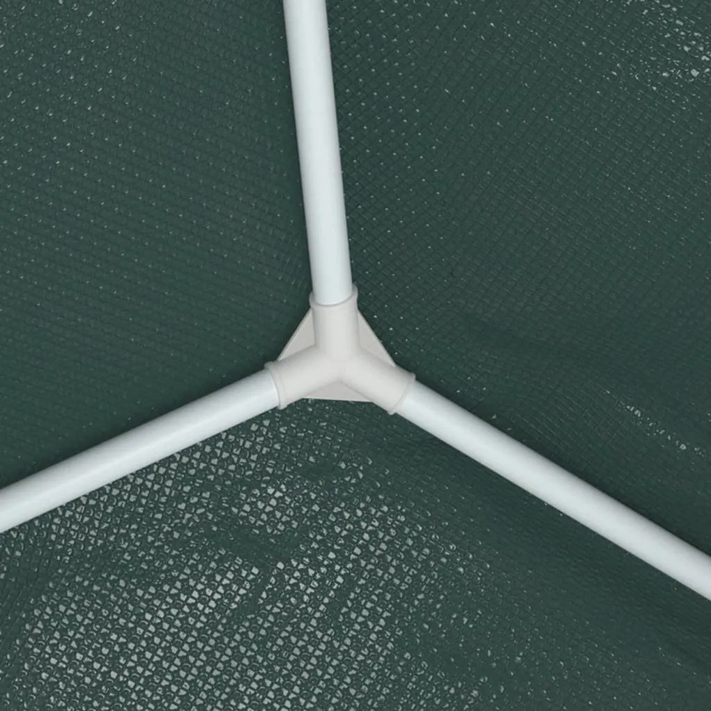 zöld rendezvénysátor 4 x 9 m 90 g/m²