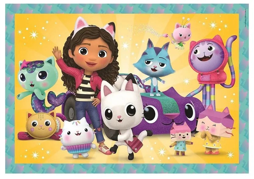 Gabi babaháza Sparkling 24 db-os maxi puzzle Clementoni