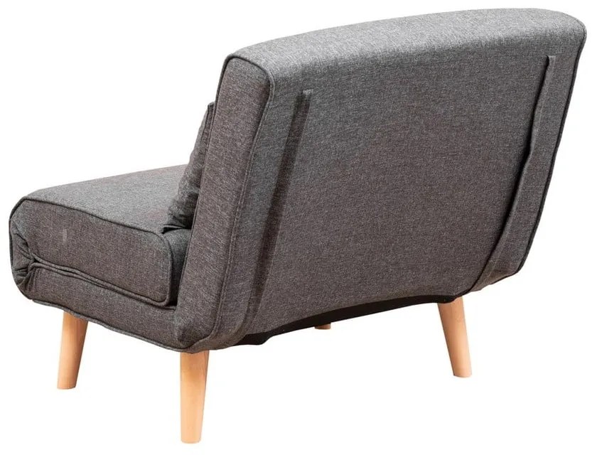 Sötétszürke fotel Folde – Artie