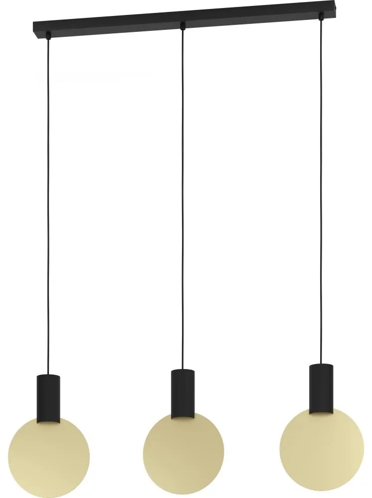 Eglo 900402 - LED Csillár zsinóron SARONA 3xGU10/4,5W/230V 3000K