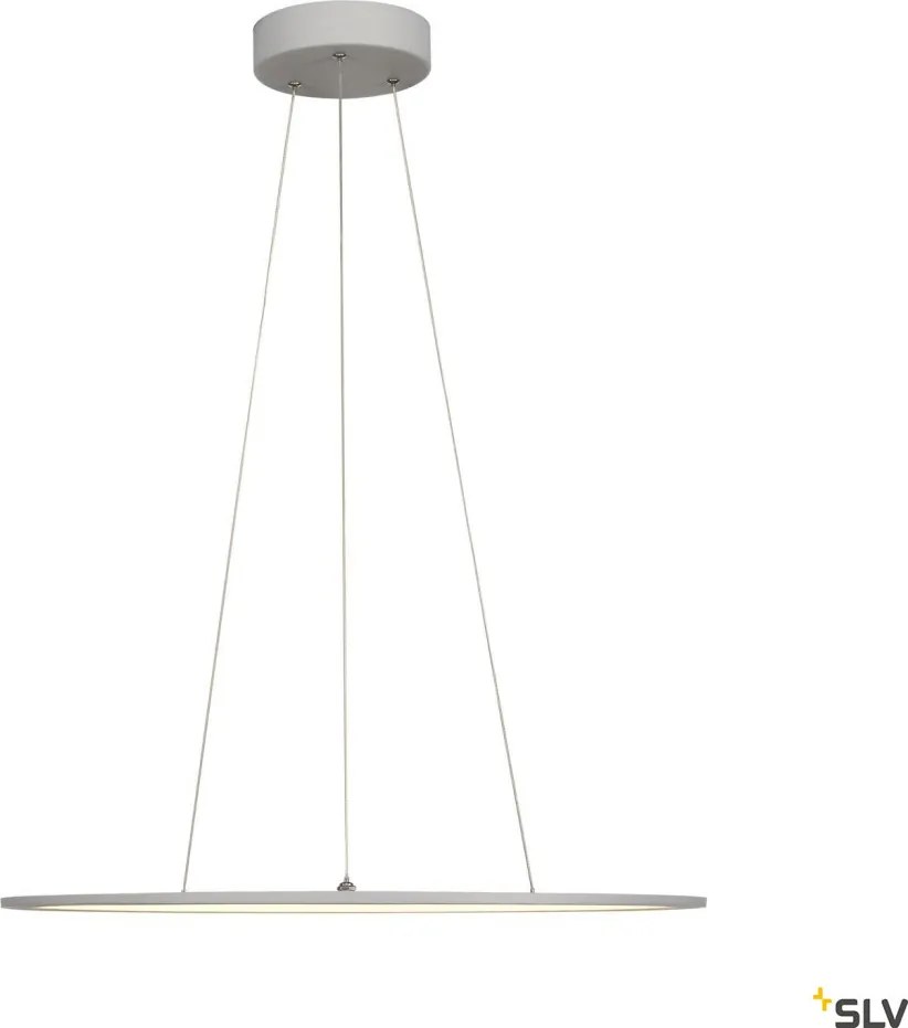 SLV 1003046 PANEL Modern Led Függesztett Lámpa Szürke LED IP20