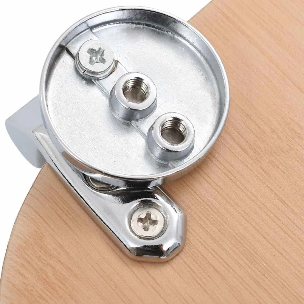 2 db bambuszmintás MDF WC-ülőke
