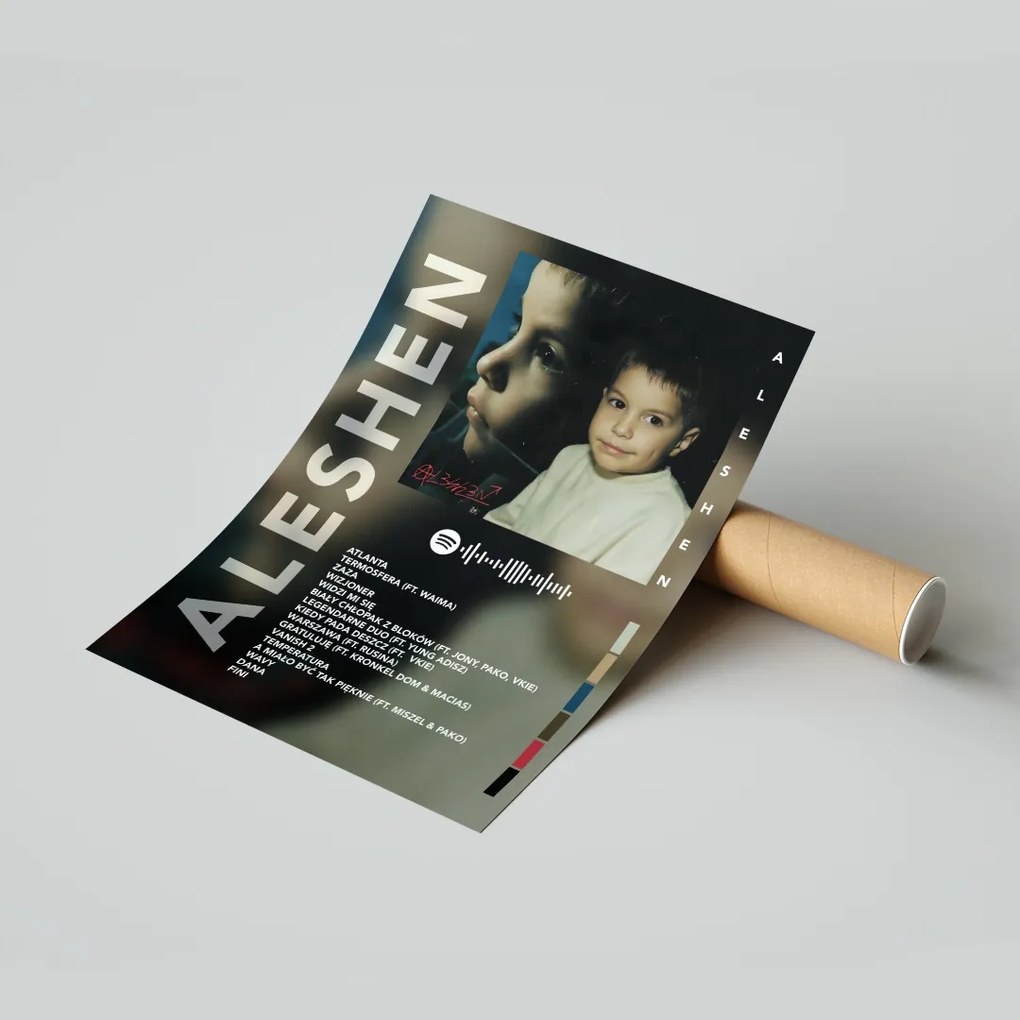 Poszter Album Aleshen Aleshen 20x30 cm Ajándék ötlet