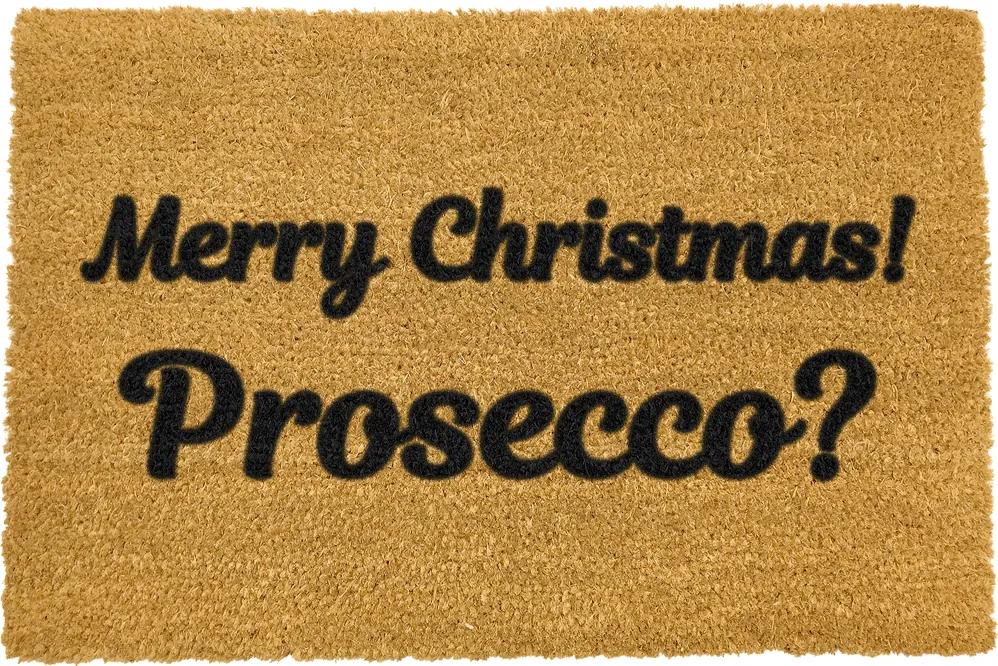 Merry Prosecco természetes kókuszrost lábtörlő, 40 x 60 cm - Artsy Doormats