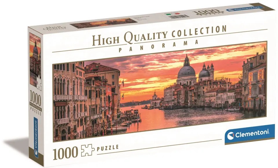 Velence The Grand Canal 1000 db-os panoráma puzzle Clementoni