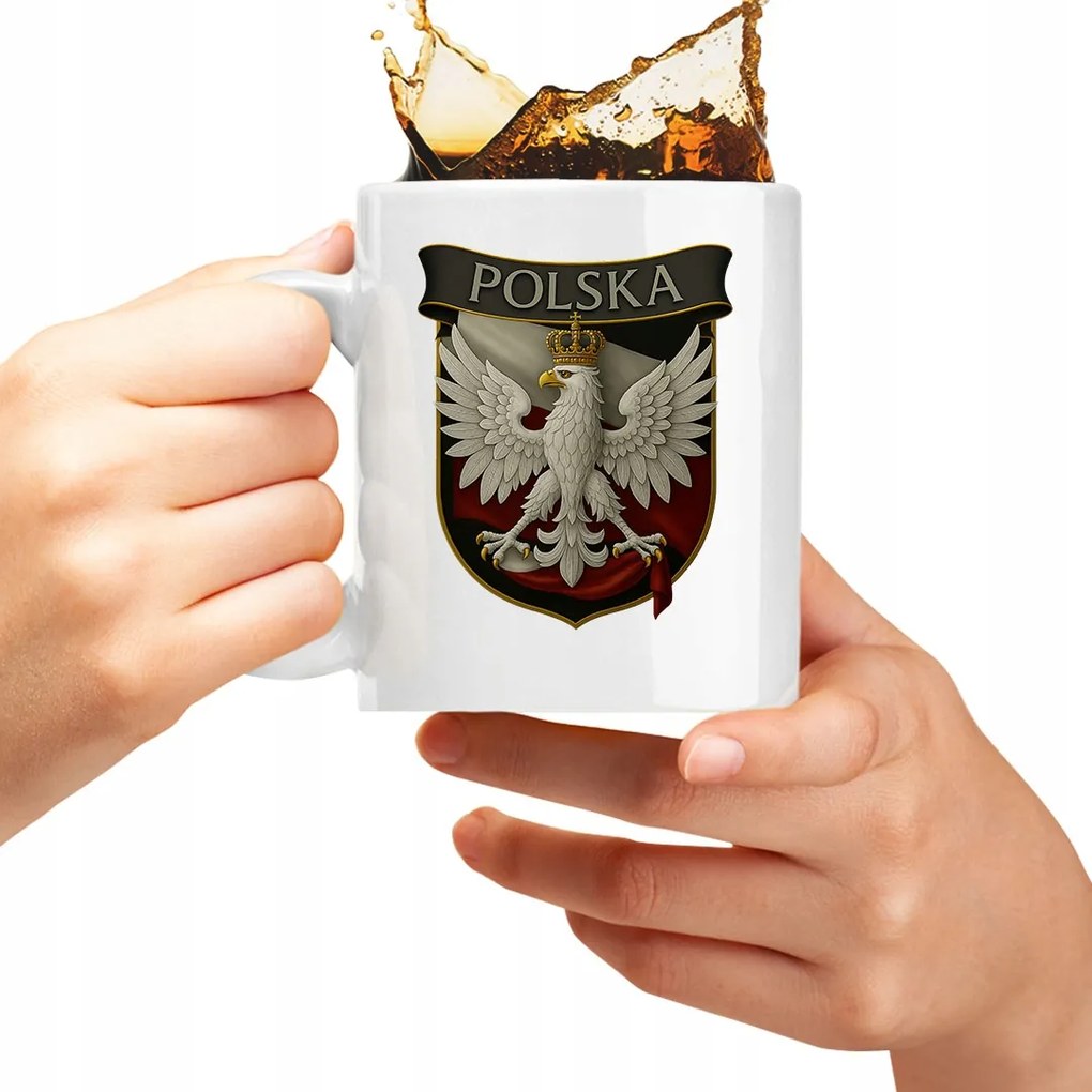 Ajándék bögre Lengyel Fehér sas