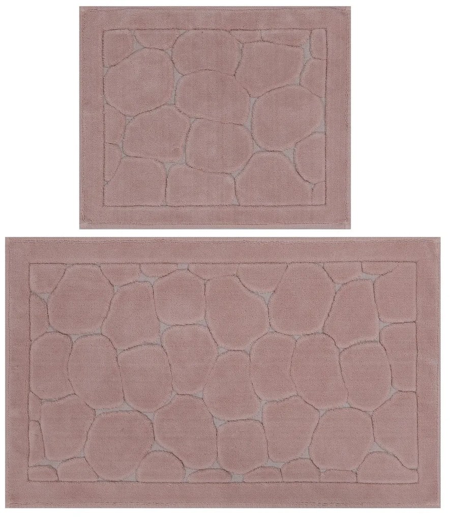 Fürdőszobaszőnyeg Szett (2 db) Lino - Powder