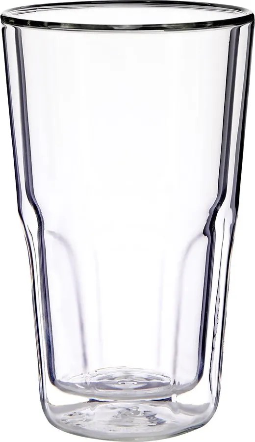 HOT & COLD duplafalú üvegpohár 350ml