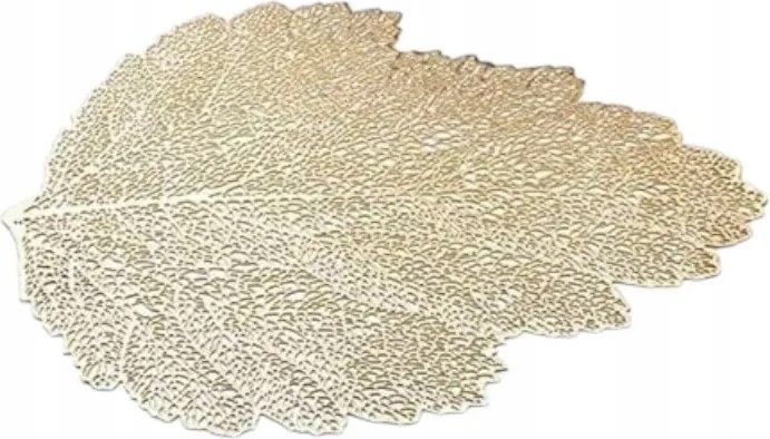 Beyond Asztali alátét Arany levél 1db 46x36cm Elegáns Dekoráció