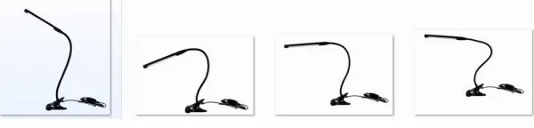 Top Light Lara C - LED Dimmelhető lámpa csipeszes USB LED/5W/230V