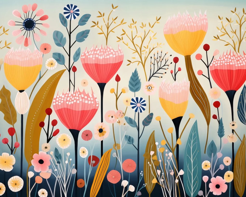 Poszter 50x40cm Álmok kertje