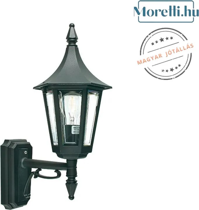 NORLYS 259B RIMINI Klasszikus Kültéri Fali Lámpa E27 IP54