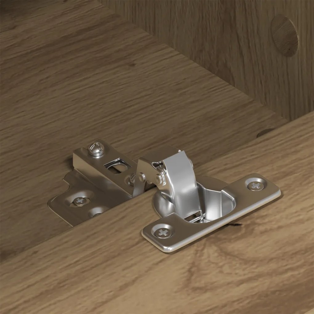 vidaXL TV szekrény Artisan tölgy 150 x 30 x 45 cm Faanyag