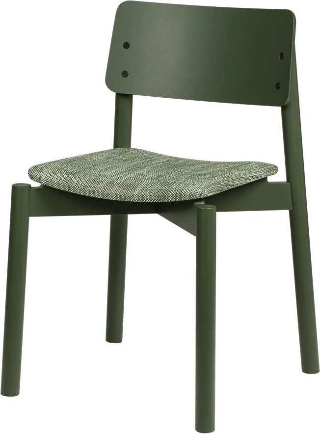 Zöld rakásolható étkezőszék Wem – noo.ma
