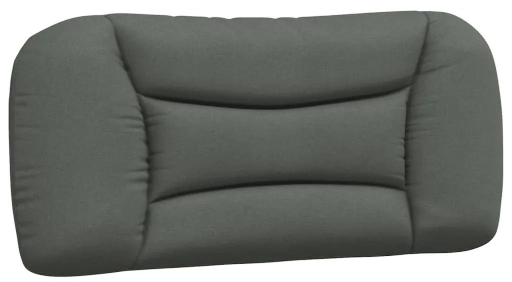 sötétszürke szövet fejtámla párna Hvar 80 cm