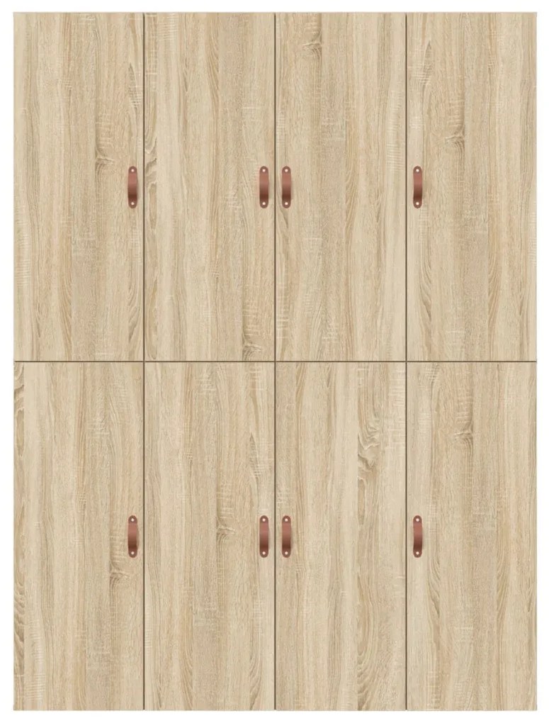 Ágy Tárolóval Sonoma tölgy Épített fa 140 x 200 cm Masszív