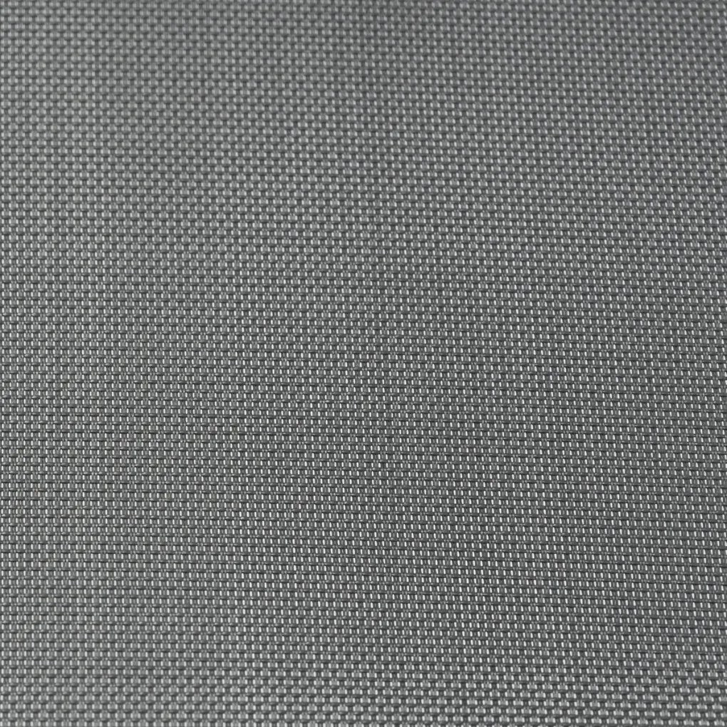 Kerti szék, fém, hálós ülőfelület, szürke, AZC-L1303 GREY