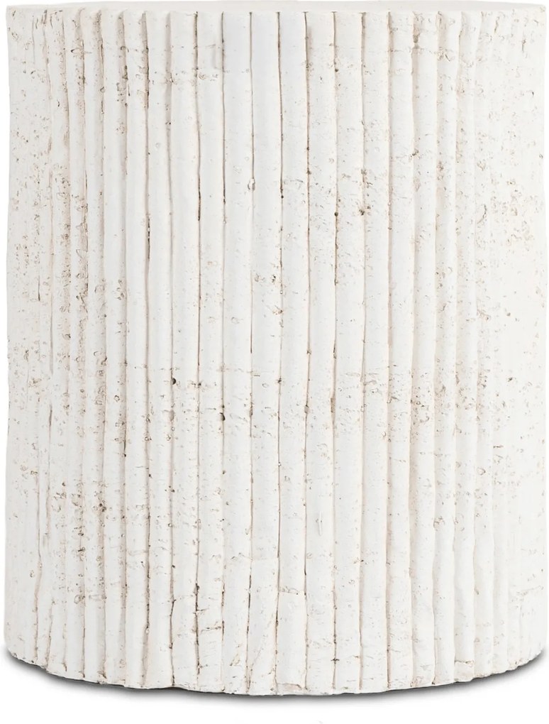 Modern dohányzóasztal TIALL 38 cm, krémbézs