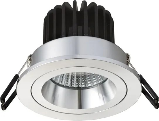 RENDL MAYDAY CC süllyesztett lámpa szálcsiszolt alumínium 230V/700mA LED 9W 2700K