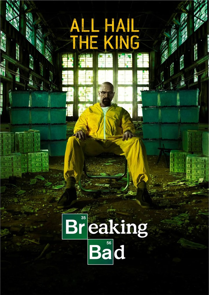 Breaking Bad poszter Éljen a király!