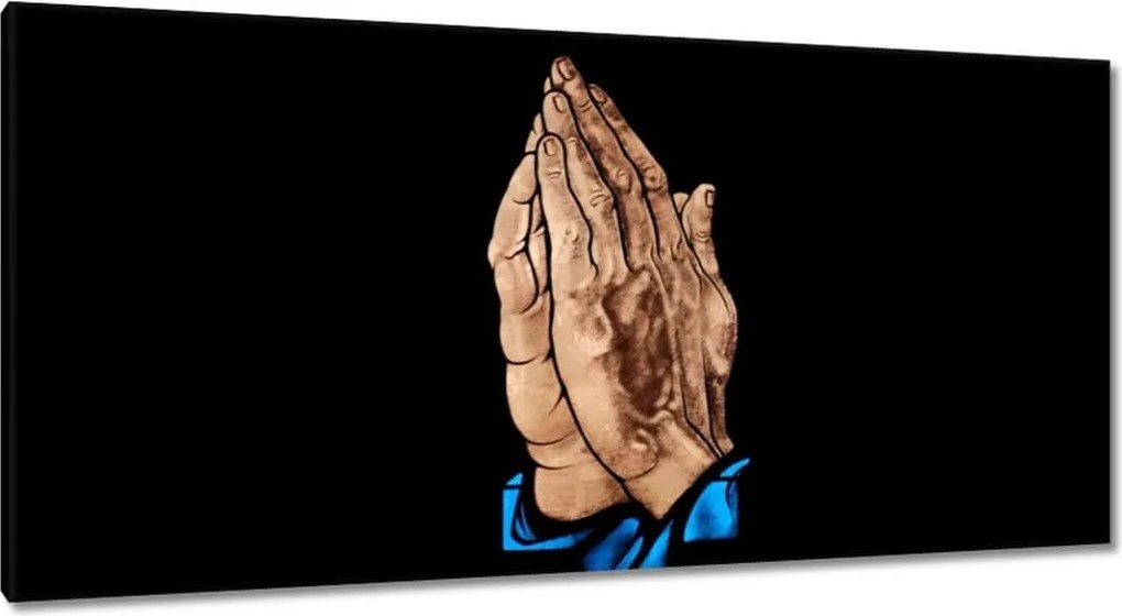 Vászonkép 115x55 Ima Kéz